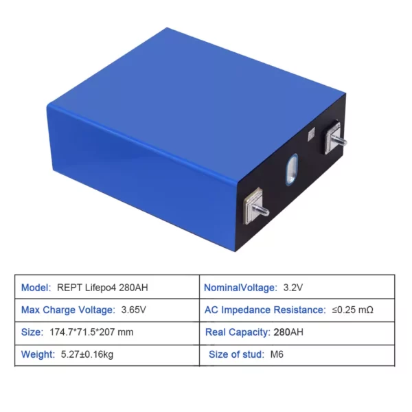 ESS home solar battery cells REPT 280Ah US warehouse