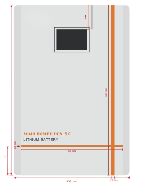 Wall Mounted 5kwh 48V LiFePO4 Battery Packs
